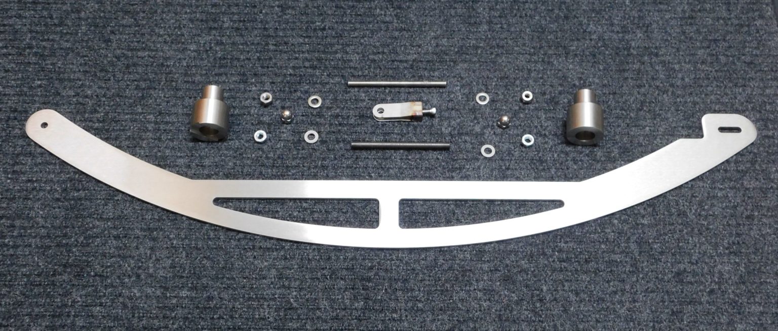 DeLorean Parts Northwest Front Shock Tower Brace